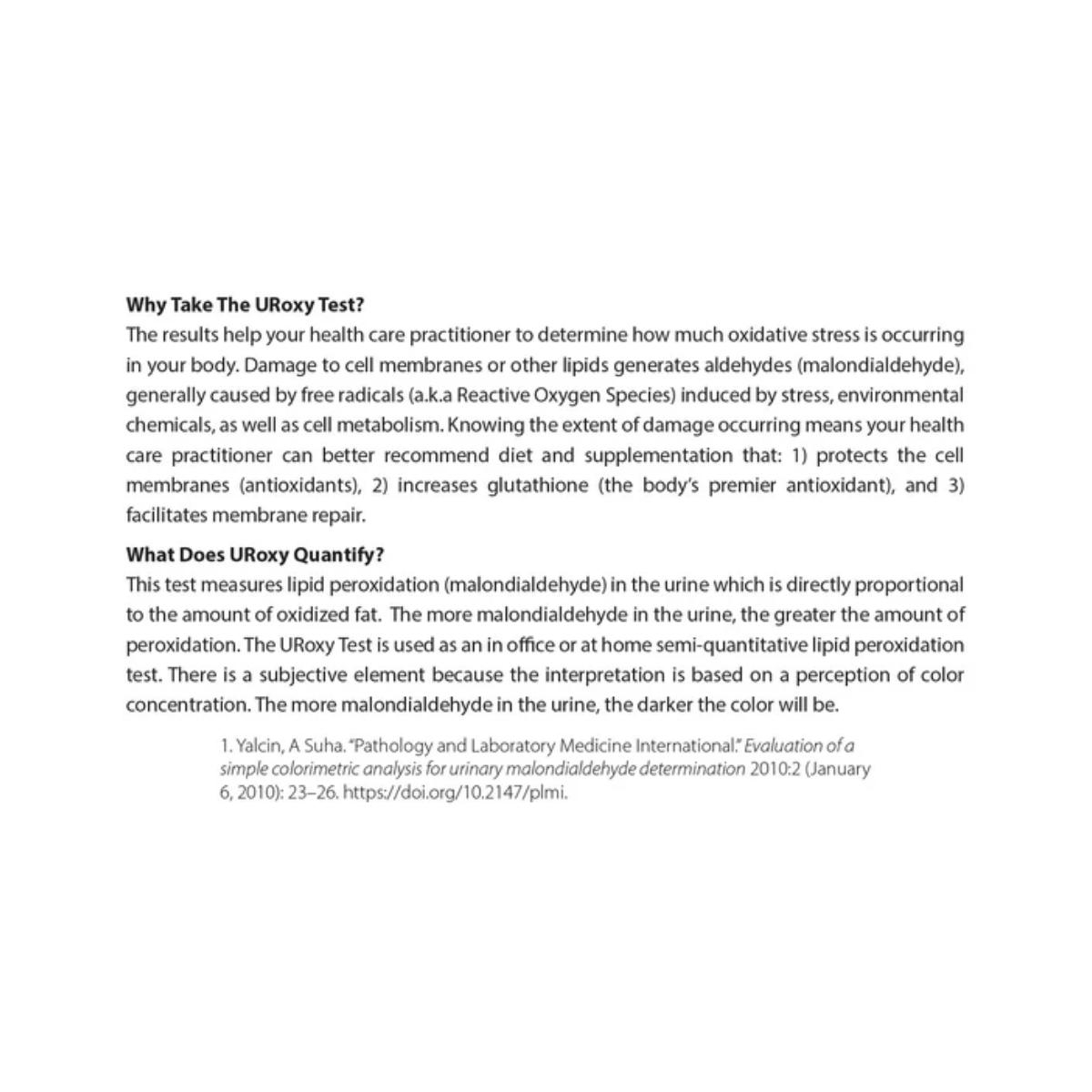 At Home Cellular Inflammation Test Kit