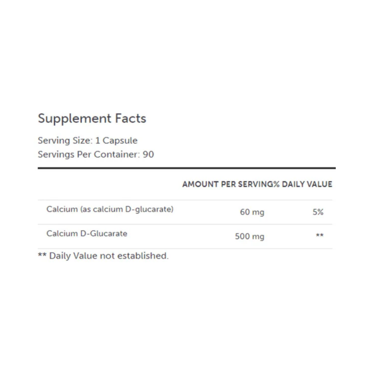 Calcium D-Glucarate