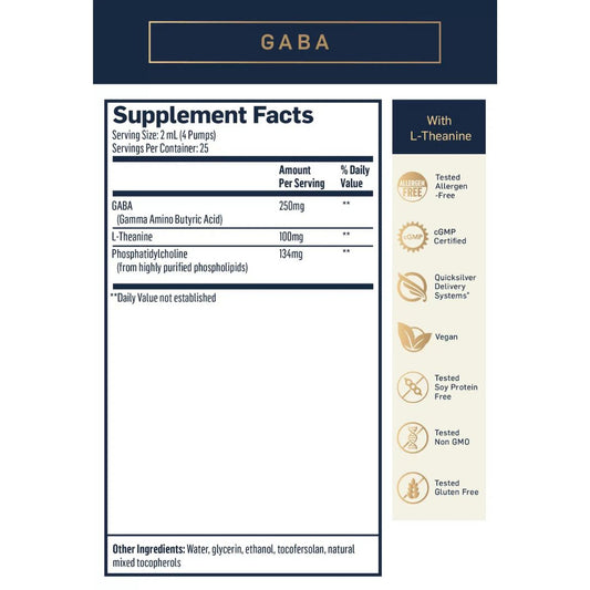 GABA + L-Theanine (Liposomal Gaba)