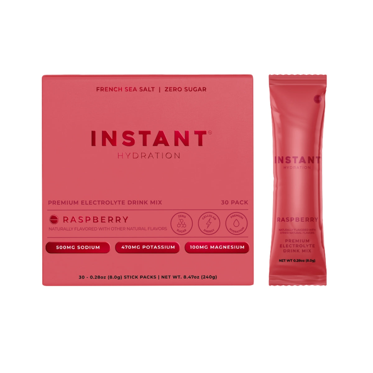 Instant Hydration Premium Electrolyte Drink Mix-30 Count
