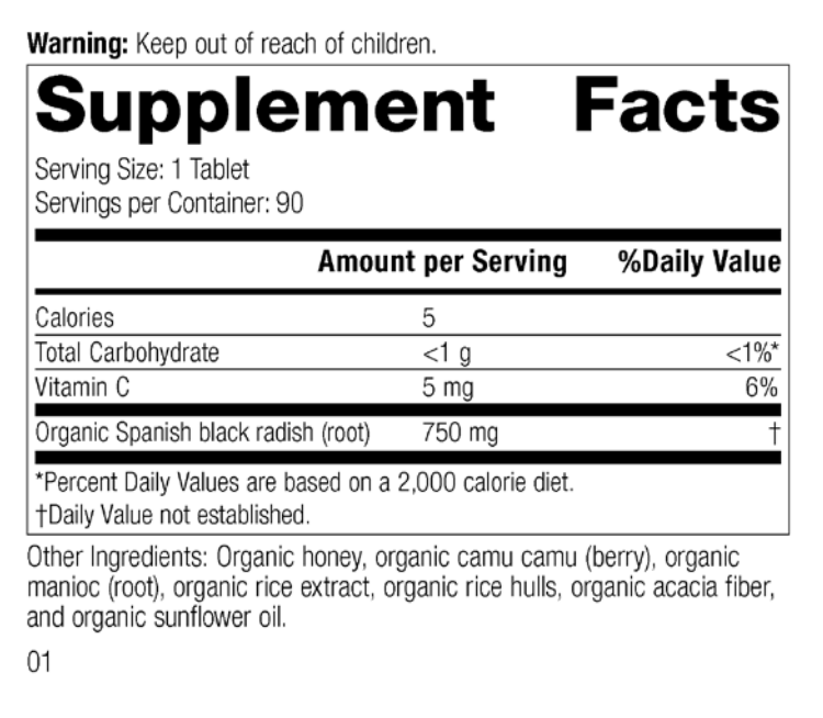 Spanish Black Radish