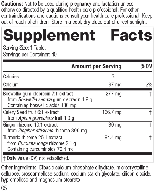 Boswellia Complex- 40 tablets