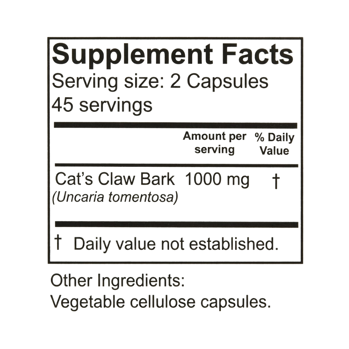 Cat's Claw Supreme