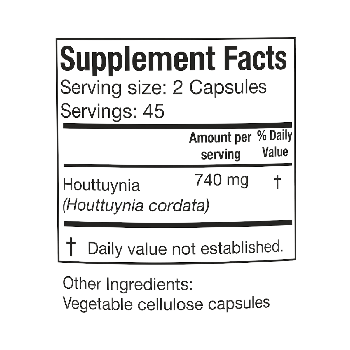 Houttuynia Supreme
