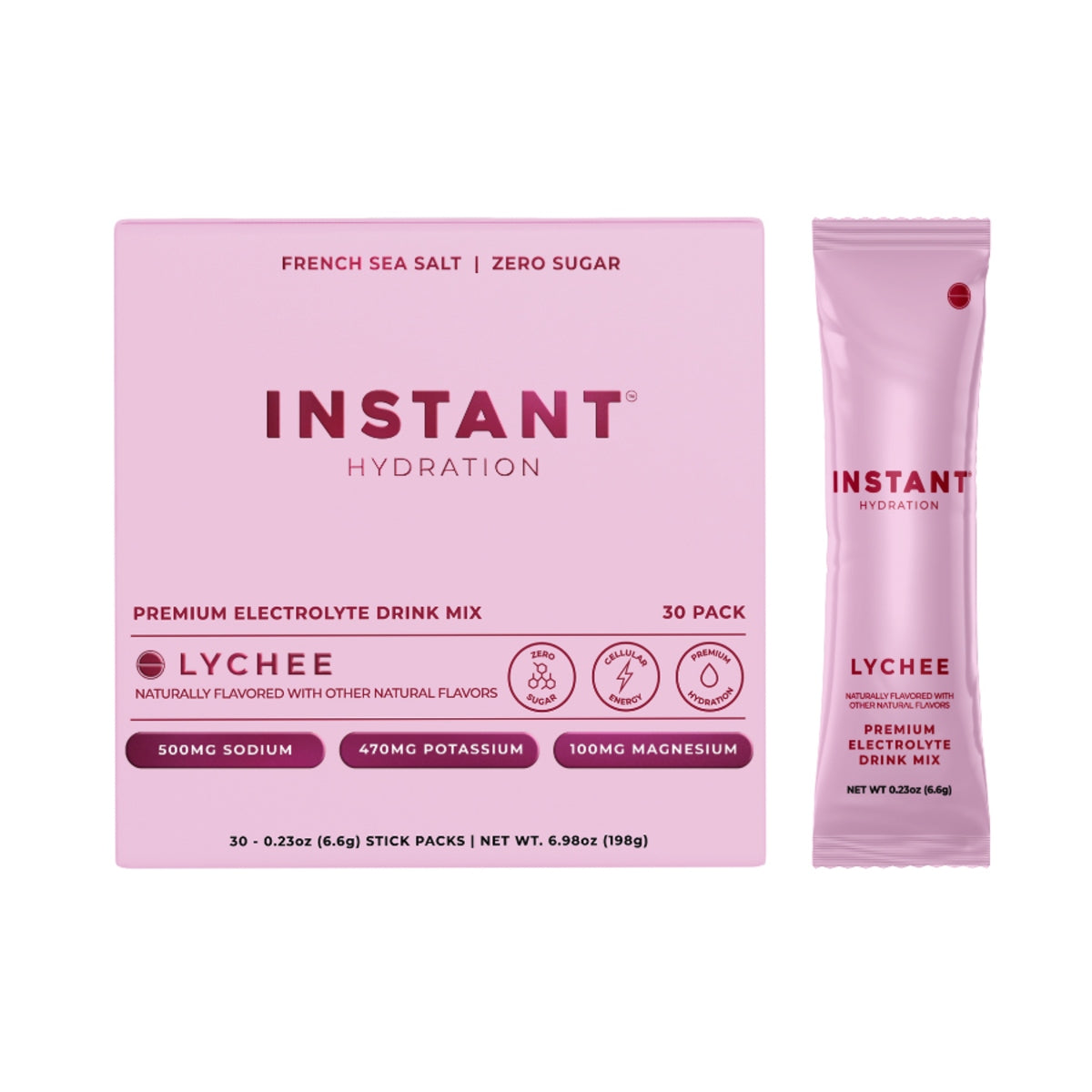 Instant Hydration Premium Electrolyte Drink Mix-30 Count