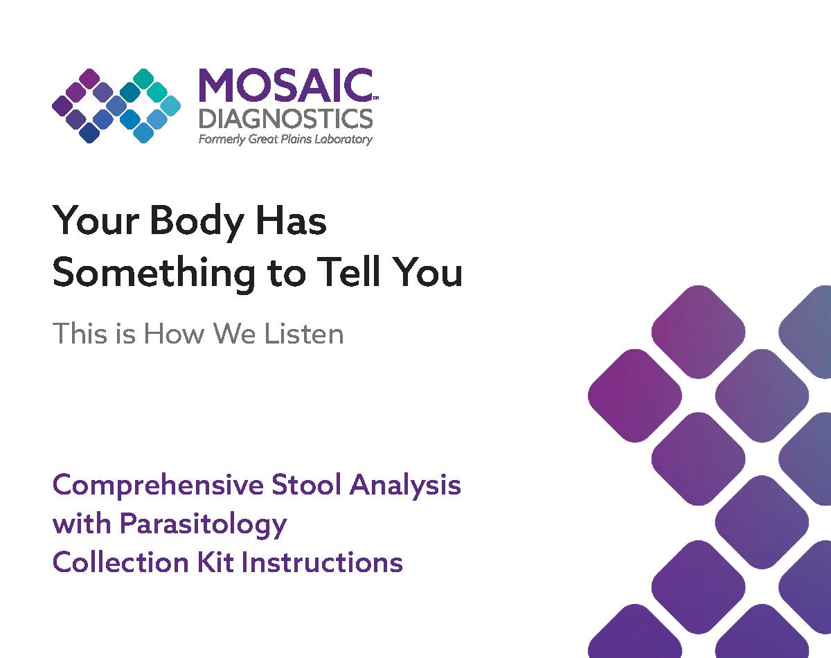 Mosaic Comprehensive Stool Analysis -Stool Sample